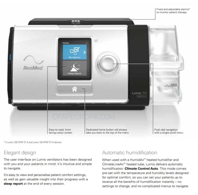 Resmed Lumis ST 100 VPAP 