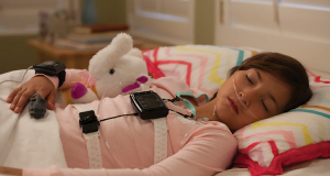 Nox T3 sleep monitor used by child