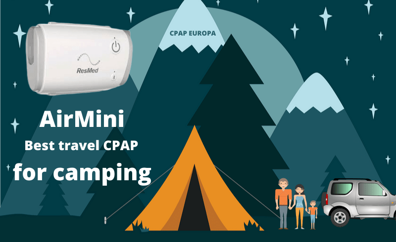 Camping whit sleep apnea blog post CPAPEuropa