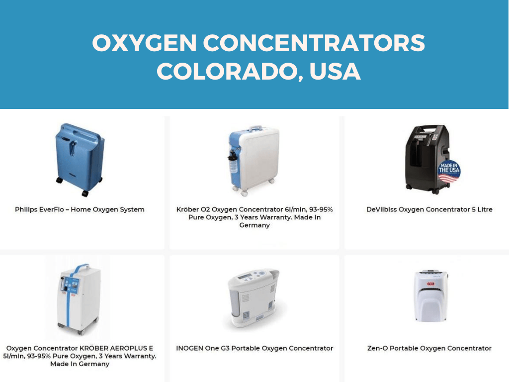 Oxygen concentrators colorado