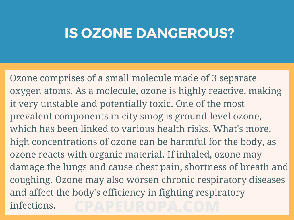 Is Ozone dangerous? CPAPEUROPA.COM