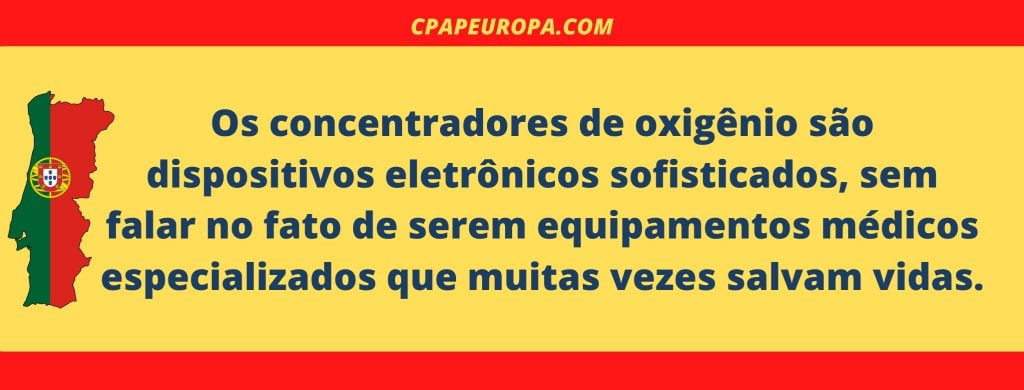 Os concentradores de oxigênio em Portugal são caros