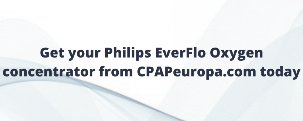 Philips EverFlo and EverFlo Q - Oxygen Concentrator Banner - CPAPEuropa