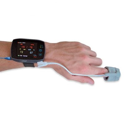 SOMNOtouch™ RESP - POLYGRAPH DEVICE on finger