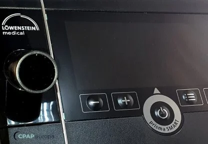 Prisma SMART Auto CPAP Machine, Löwenstein Medical main device close-up