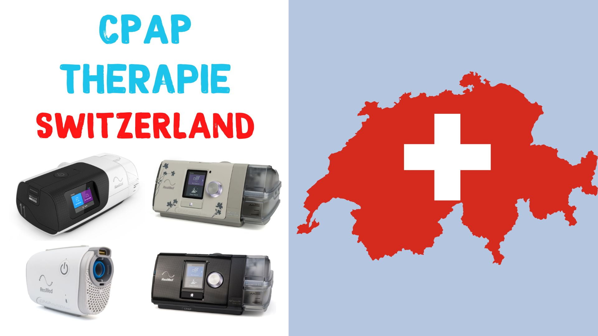 CPAP therapie Switzerland cpapeuropa