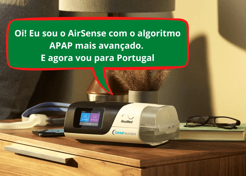 ResMed AirSense 11 Máquina de Cpap Para Apnéia Do Sono - Portugal & Brasil