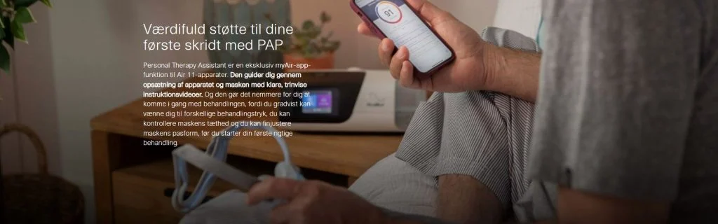 ResMed AirSense 11 AutoSet - CPAP-Apparater til Behandling af Søvnapnø