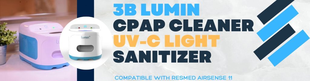 3B Lumin CPAP Cleaner UV-C Light Sanitizer