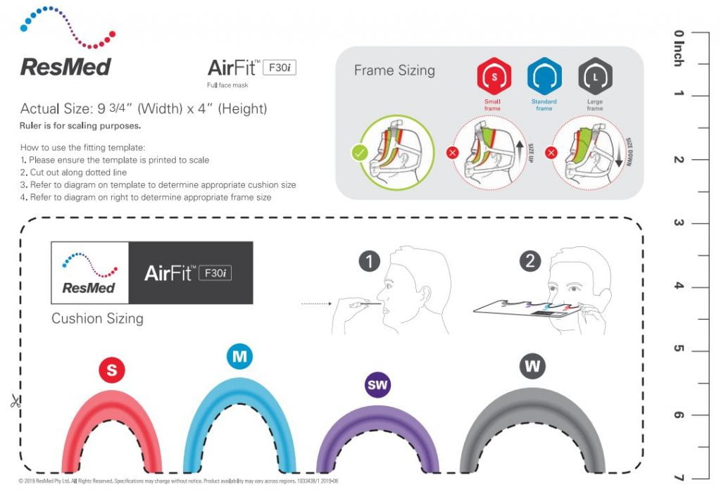 How to choose the right cpap mask size guide