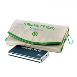 MediStrom Solar Panel for Pilot Lite Batteries Bag and Battery