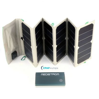 MediStrom Solar Panel for Pilot Lite Batteries-cpap store europa