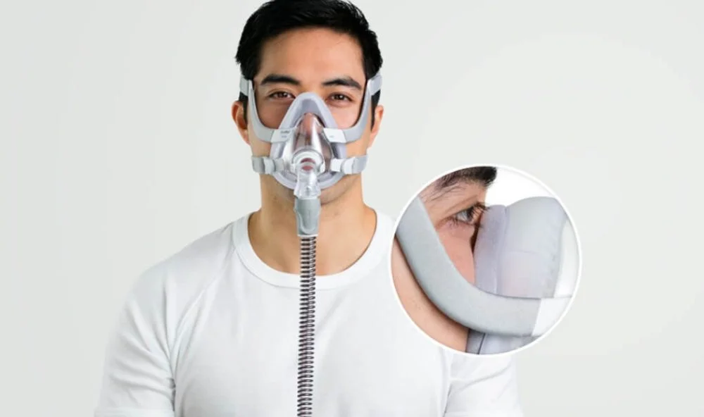 ResMed AirTouch F20 Cushion on patient