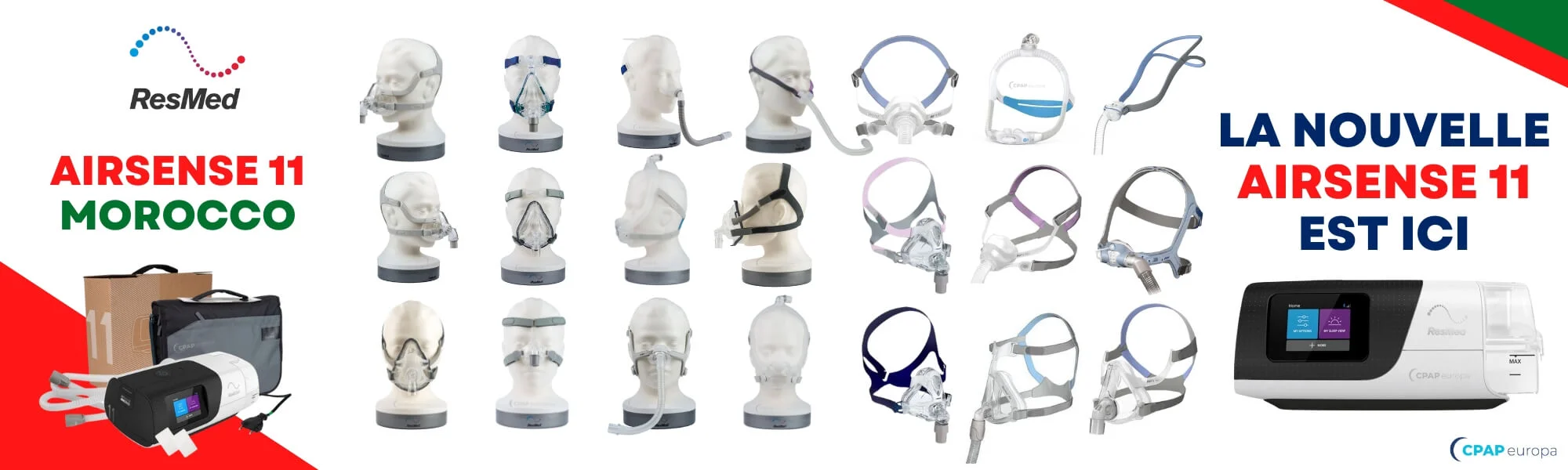 ResMed Airsense 11 - Morocco - Appareil PPC (CPAP) - Magazin Maroc