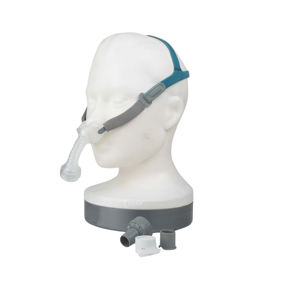 BMC P2H Nasal Pillow CPAP Mask - optimized for travel CPAP device BMC M1 Mini - with waterless humidification technology