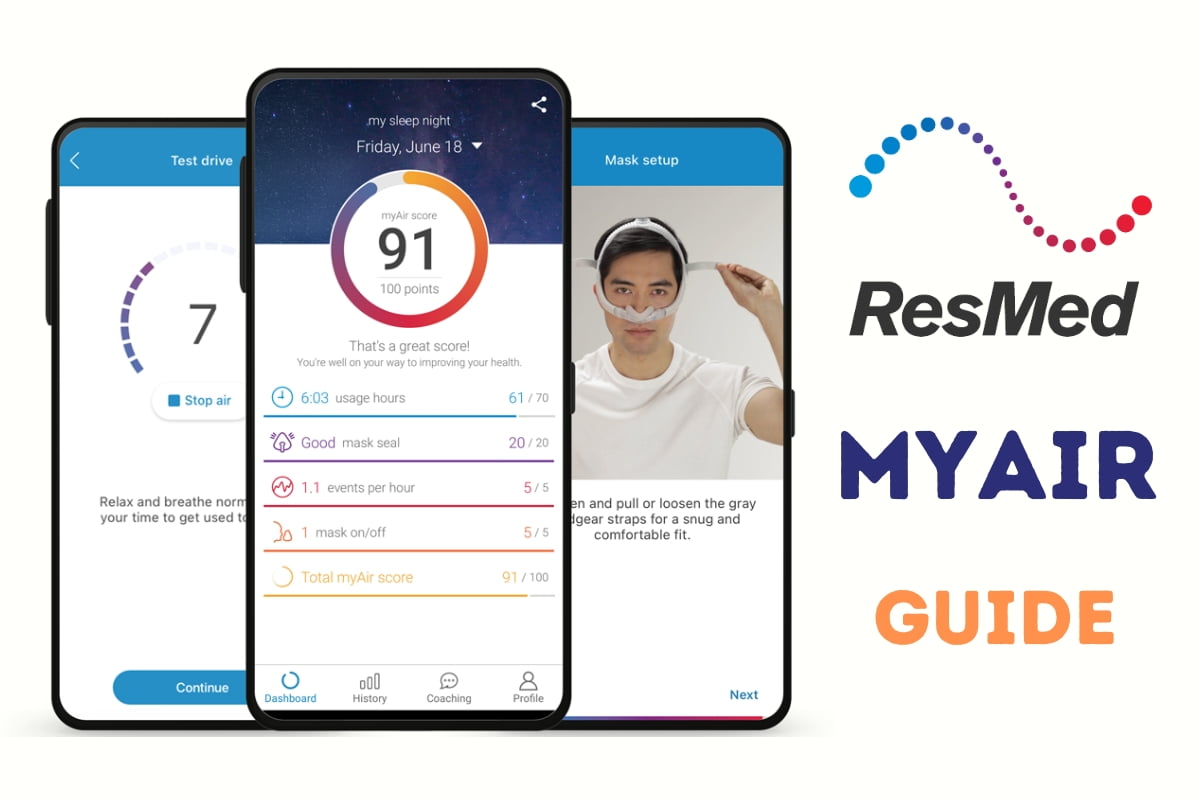 ResMed myAir App: The Easy Guide, CPAP store Europa. Hepful Guide and Troubleshooting Articles
