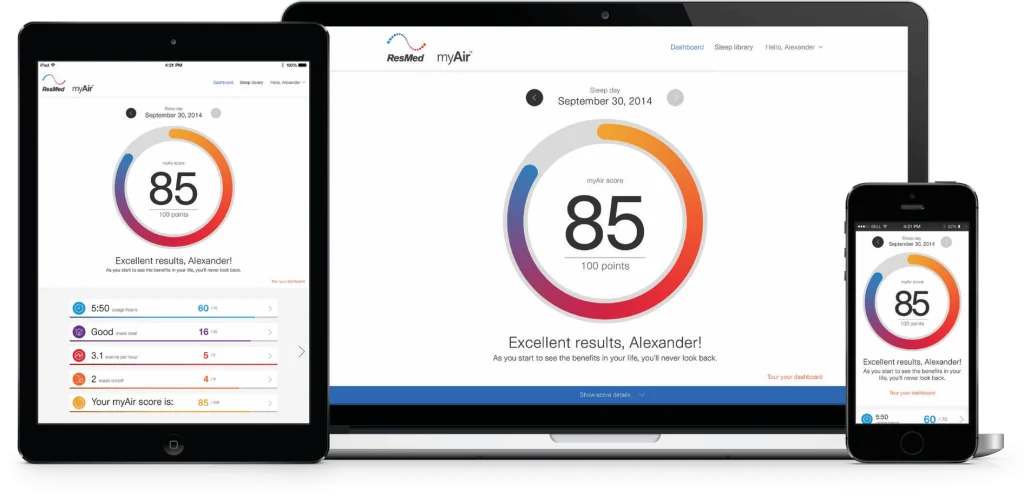 Resmed myair review app and service - ultimate guide cpap euorpa