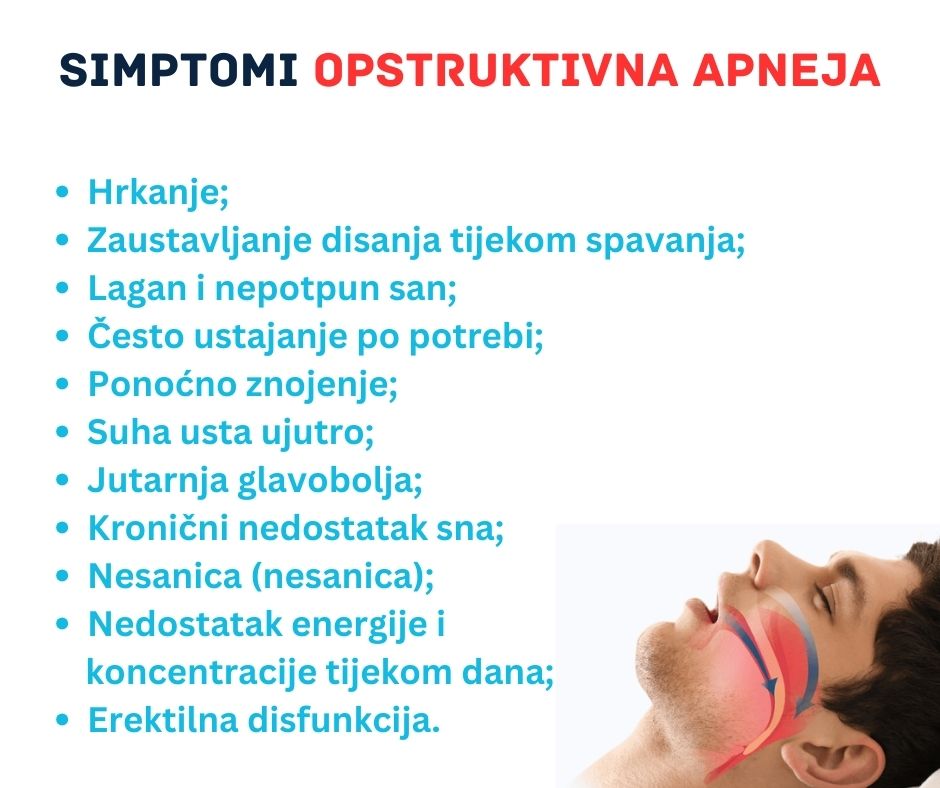 Opstruktivna apneja simptomi, dijagnoza i liječenje - CPAP Croatia