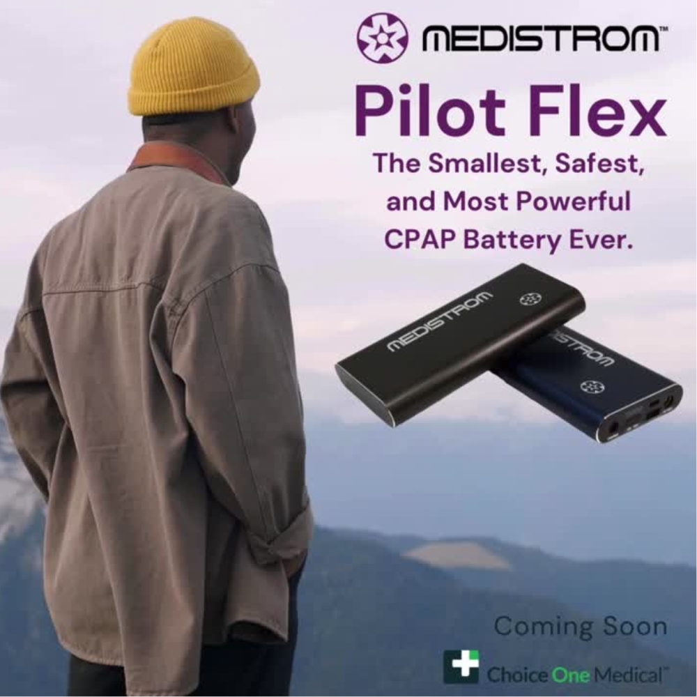 Medistrom Pilot Flex - world's smallest CPAP - now available at CPAPeuropa com